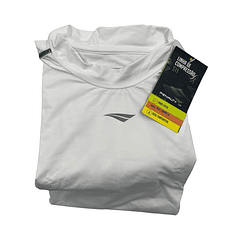 Camiseta De Compresion Penalty S11 Flex Manga Corta Blanca