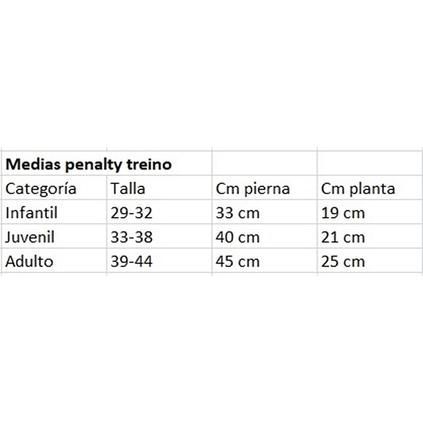 Medias de Futbol Penalty Matis Treino Infantil 6