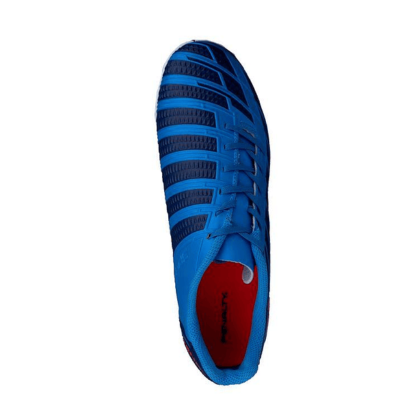Zapato de Futbolito Penalty Speed Azul/Naranjo 4