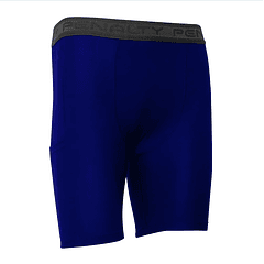 Calza Corta Penalty Skin 183 C/Bolsillo Azul Rey 