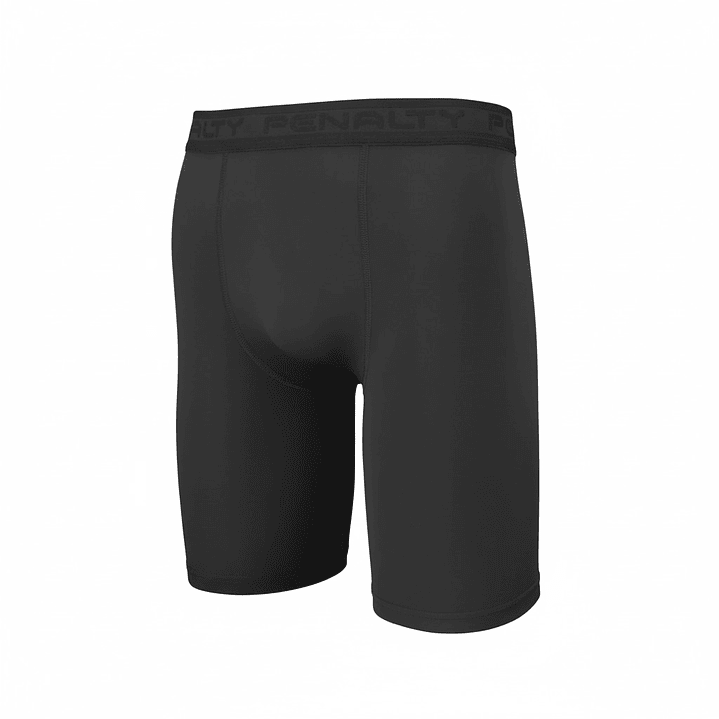 Calza Short Deportiva Penalty Skin S/Bolsillo Negro 1