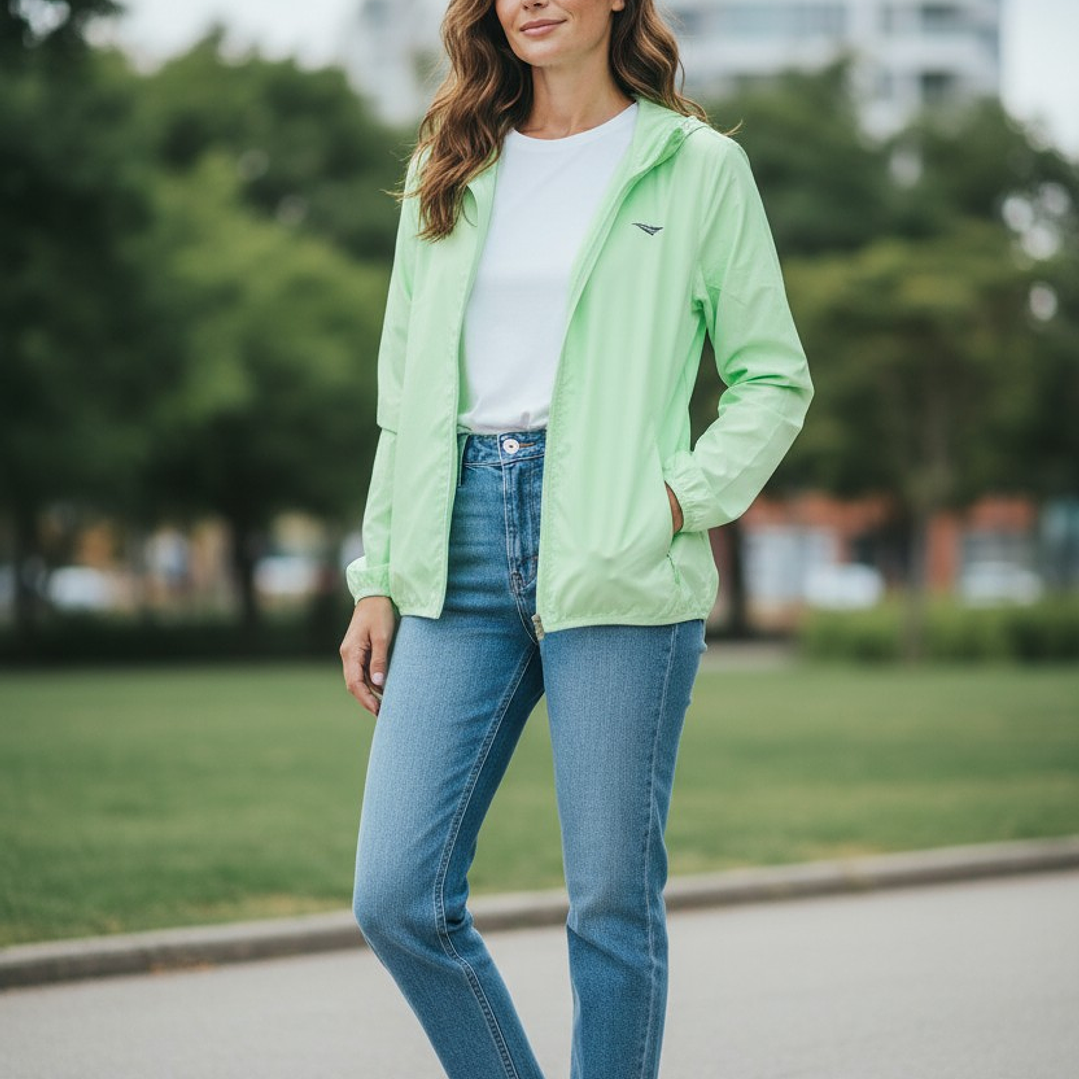 Cortaviento Penalty X 245 Femenino Verde Agua 8