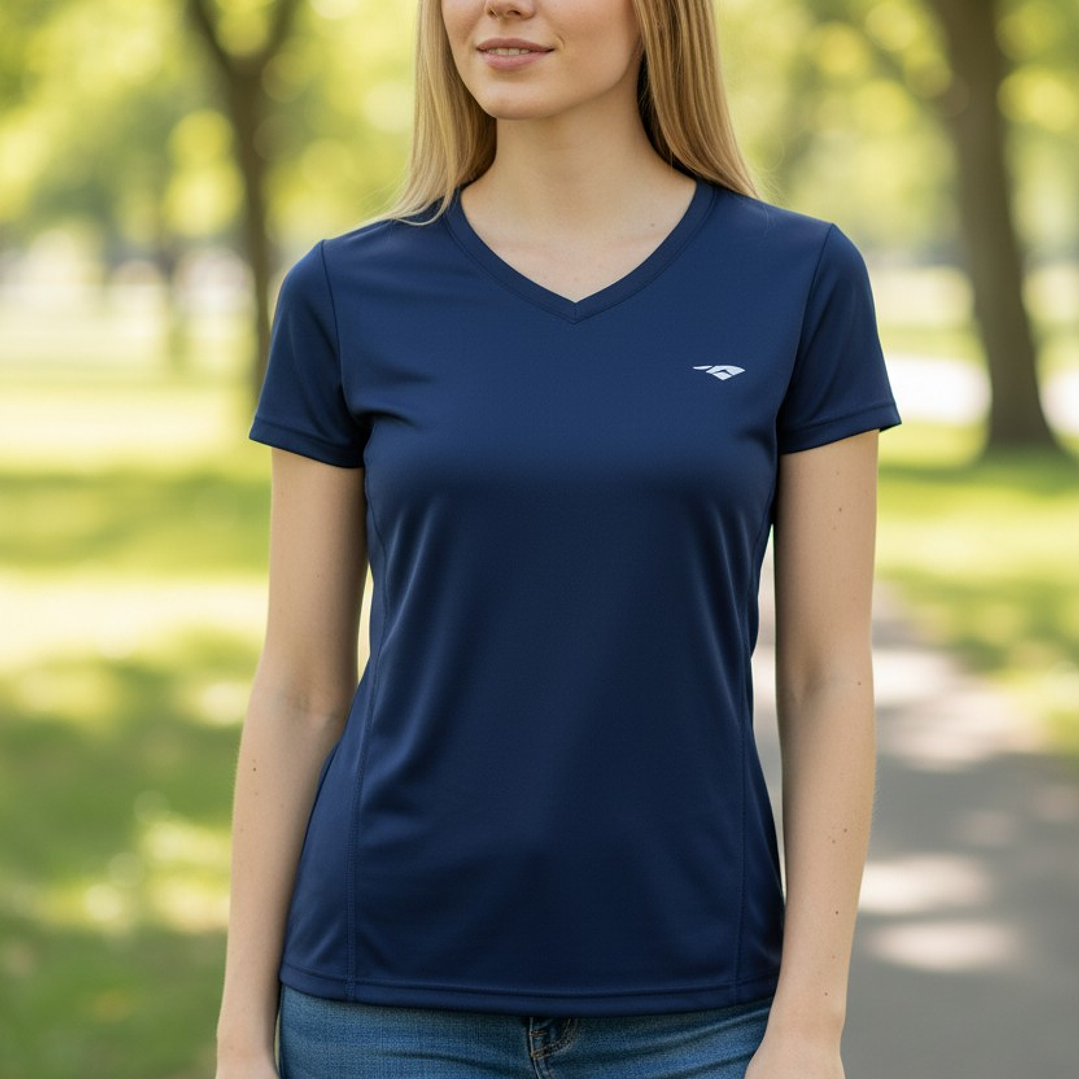 Polera Penalty 645 Femenina Azul Oscuro 4