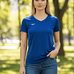 Polera Penalty 645 Femenina Azul Rey - Miniatura 2