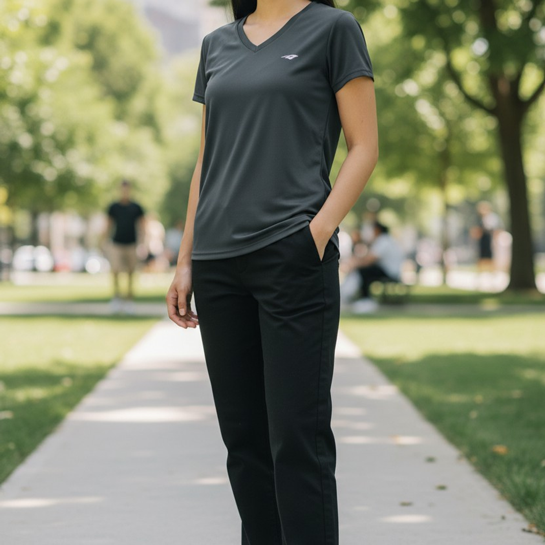 Polera Penalty 645 Femenina Gris 8