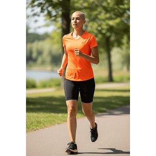 Polera Penalty 645 Femenina Naranja