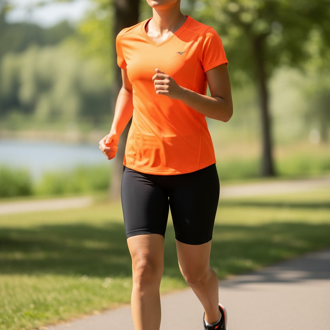 Polera Penalty 645 Femenina Naranja 2