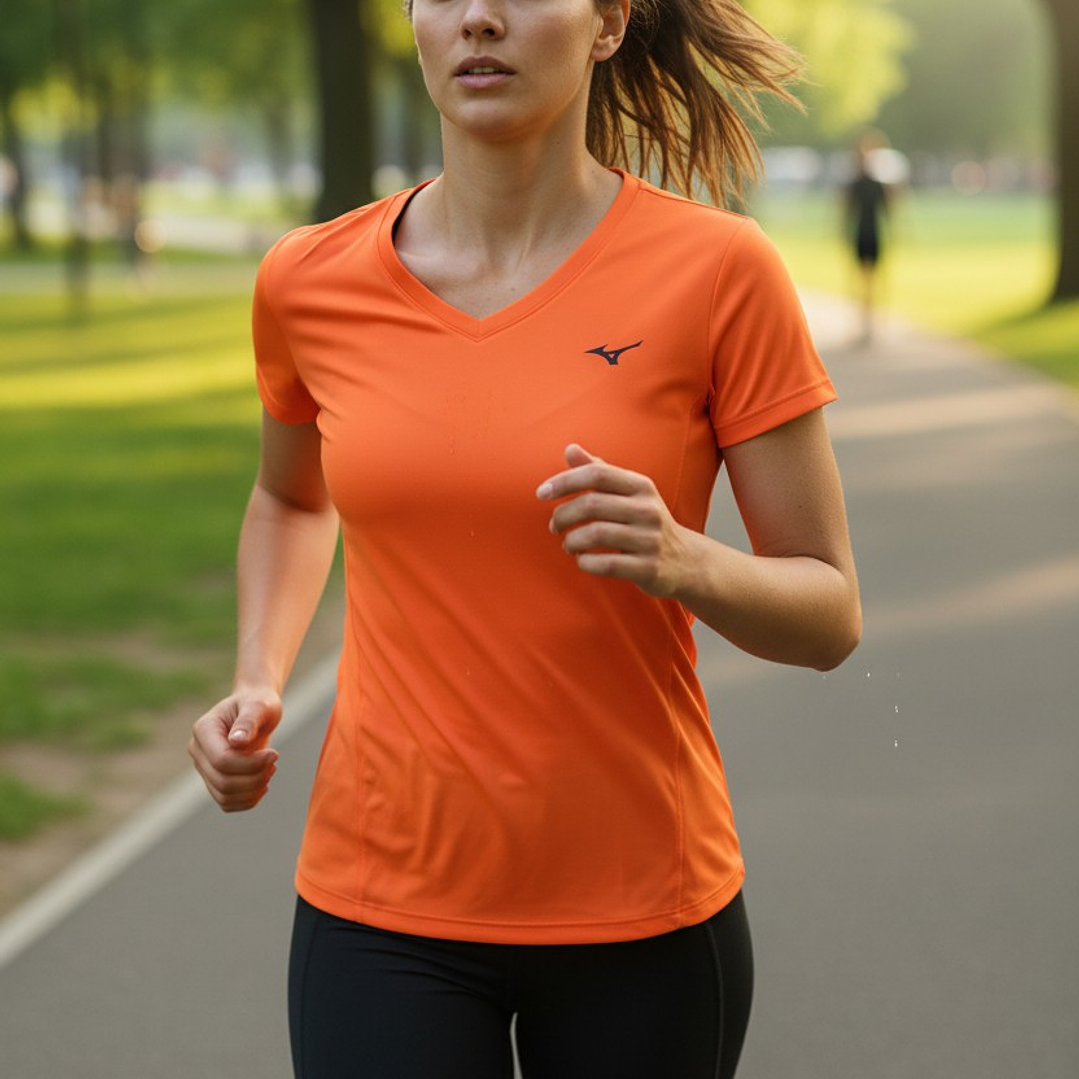 Polera Penalty 645 Femenina Naranja 3