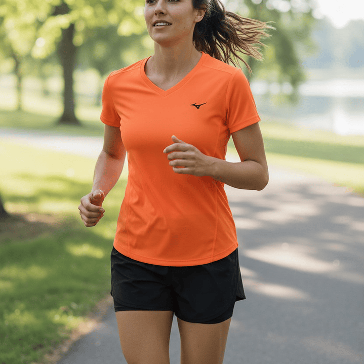 Polera Penalty 645 Femenina Naranja 4