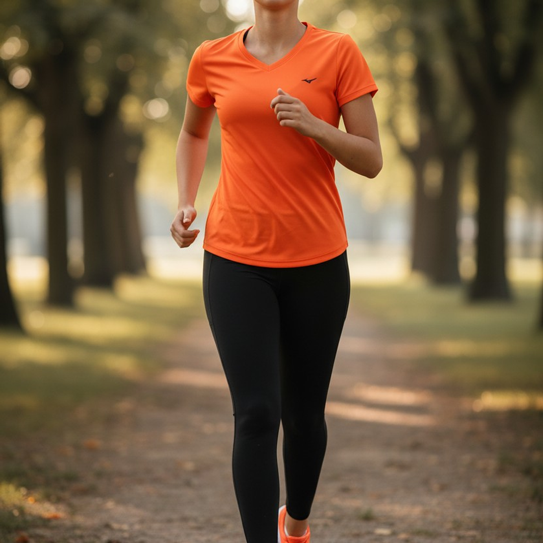 Polera Penalty 645 Femenina Naranja 7