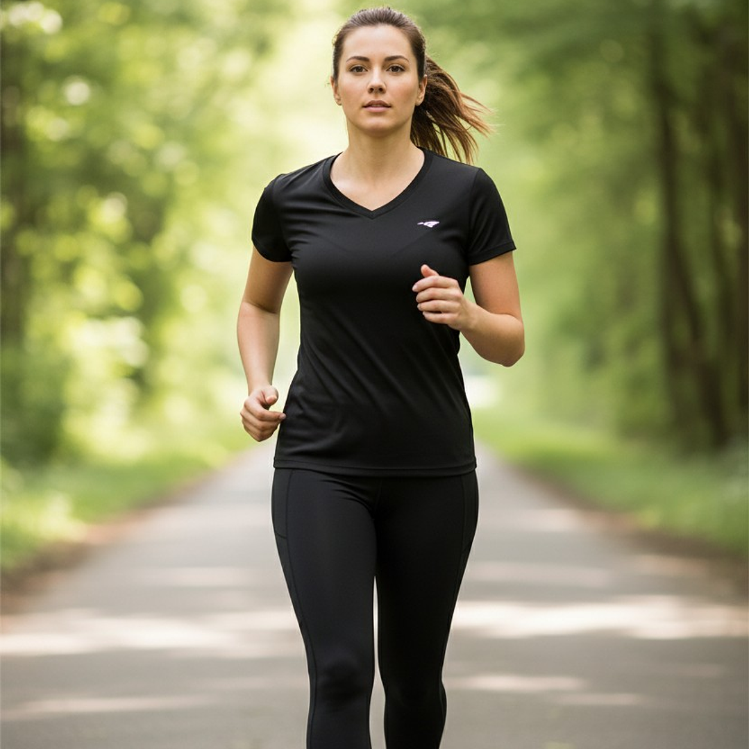 Polera Penalty 645 Femenina Negro 3