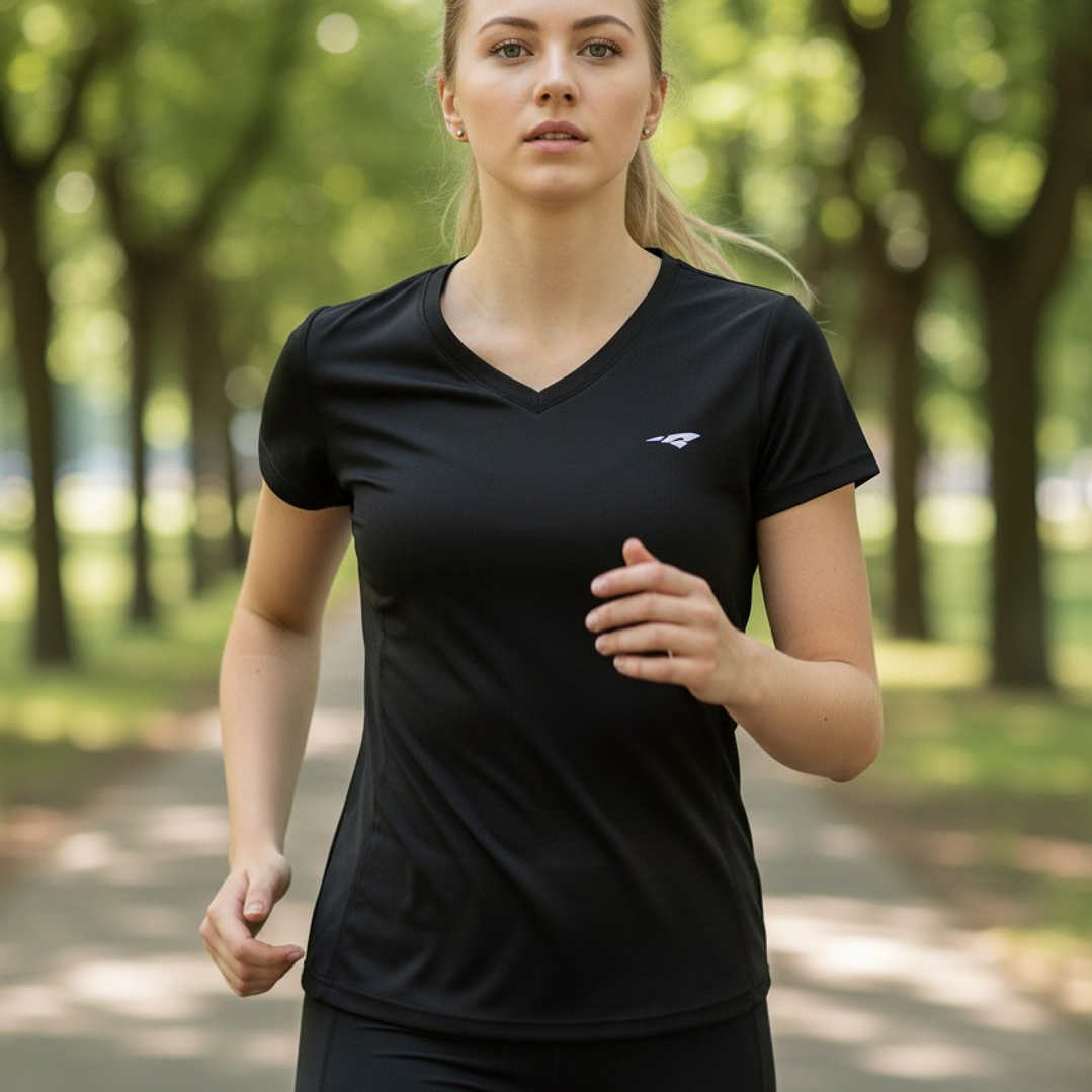 Polera Penalty 645 Femenina Negro 4