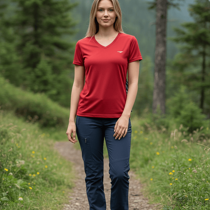 Polera Penalty 645 Femenina Roja 5