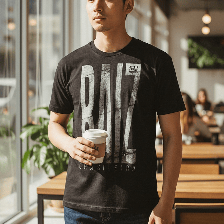 Polera Penalty Brasileira Negro 4