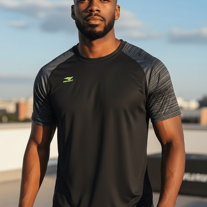 Polera Penalty Digital UV IX Negro 6