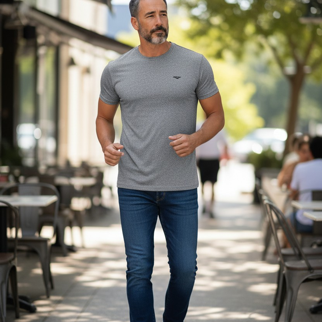 Polera Penalty Duo Gris 3