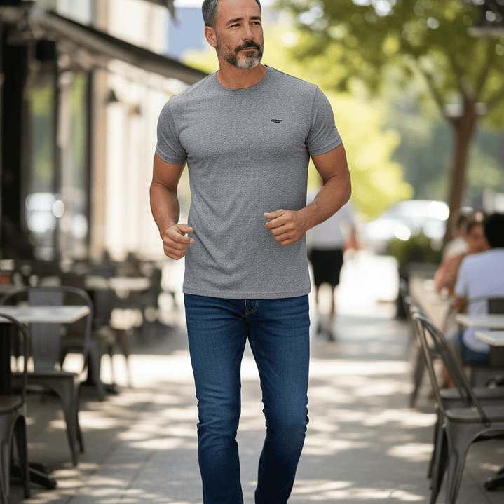 Polera Penalty Duo Gris 3