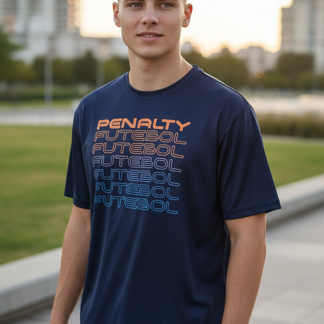 Polera Penalty Futbol Azul Oscuro 2