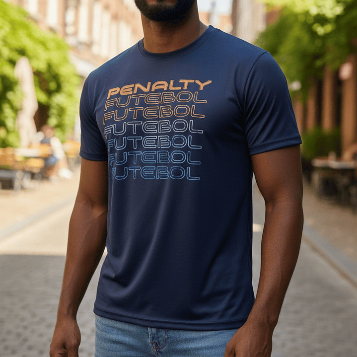 Polera Penalty Futbol Azul Oscuro 3
