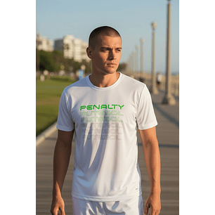 Polera Penalty Fútbol Blanco