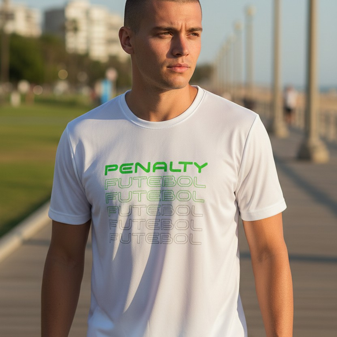 Polera Penalty Fútbol Blanco 3