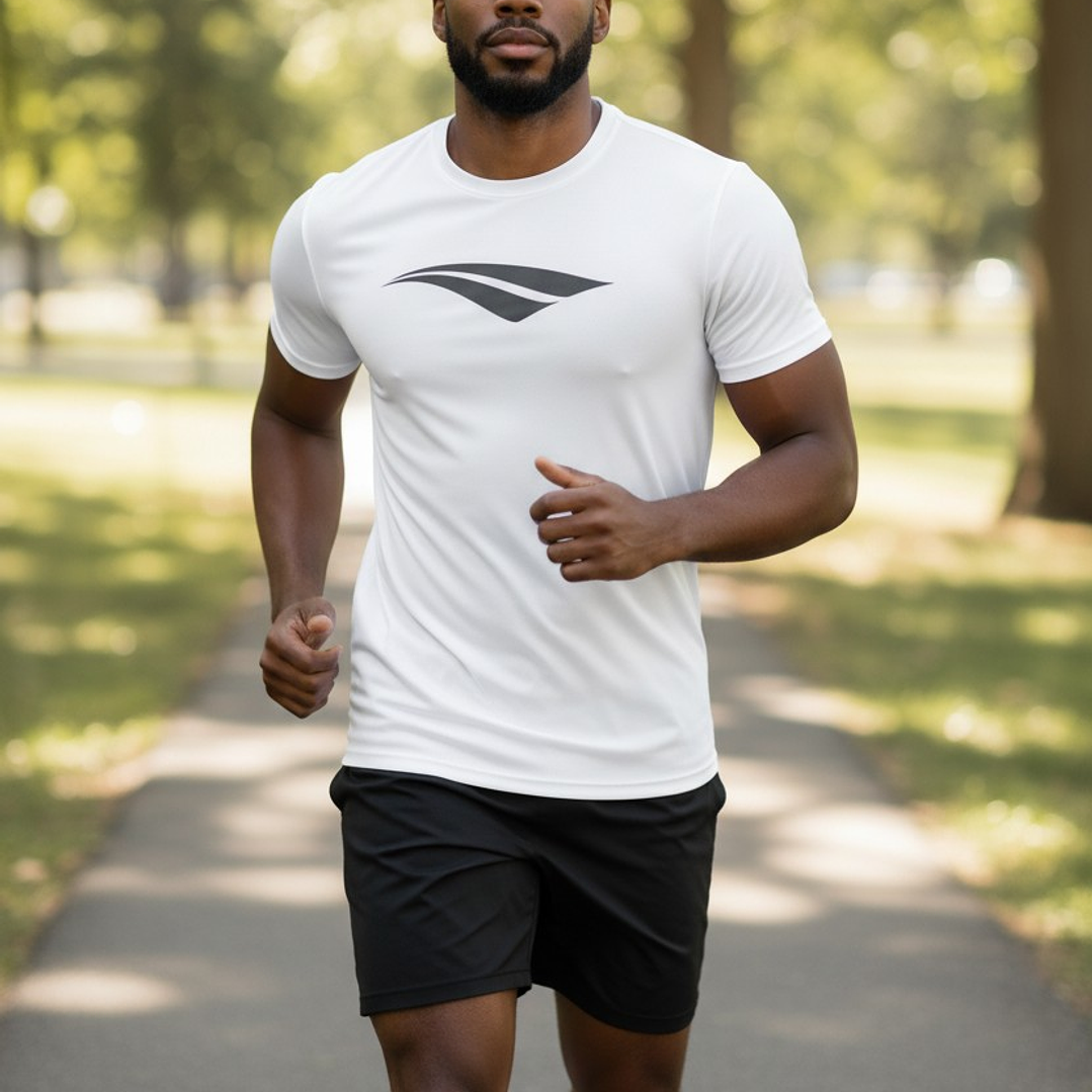 Polera Penalty Logomania Blanco 4