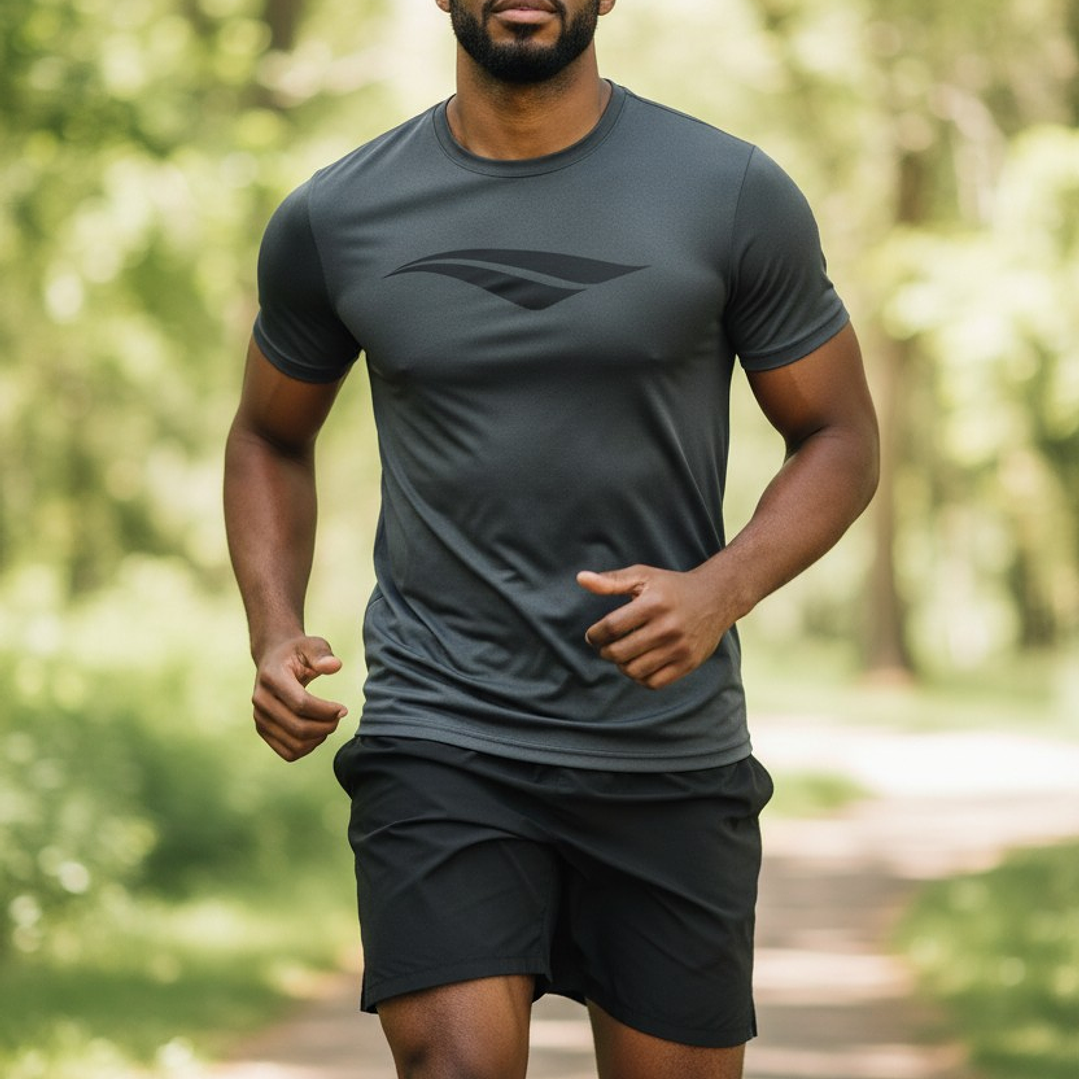 Polera Penalty Logomania Gris Oscuro 2