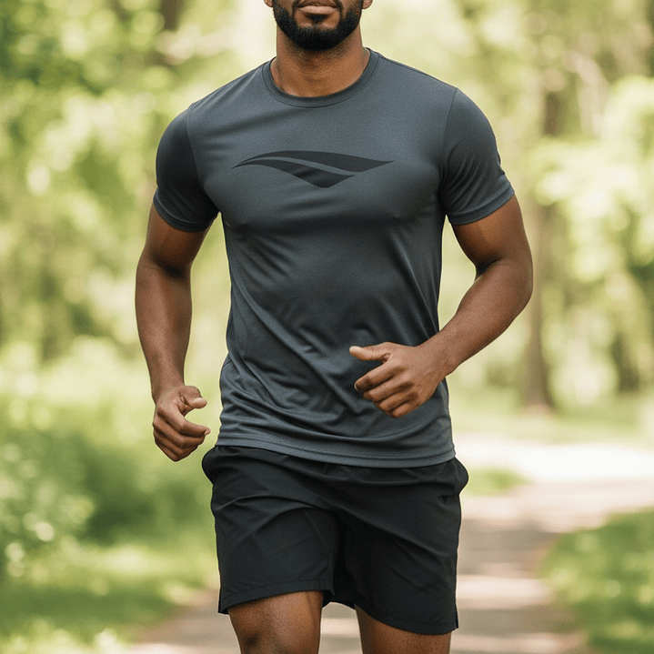 Polera Penalty Logomania Gris Oscuro 2