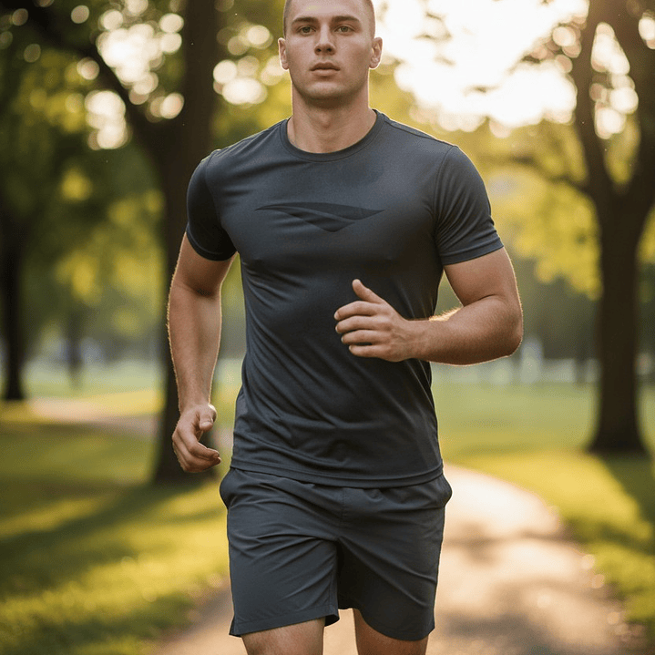 Polera Penalty Logomania Gris Oscuro 5