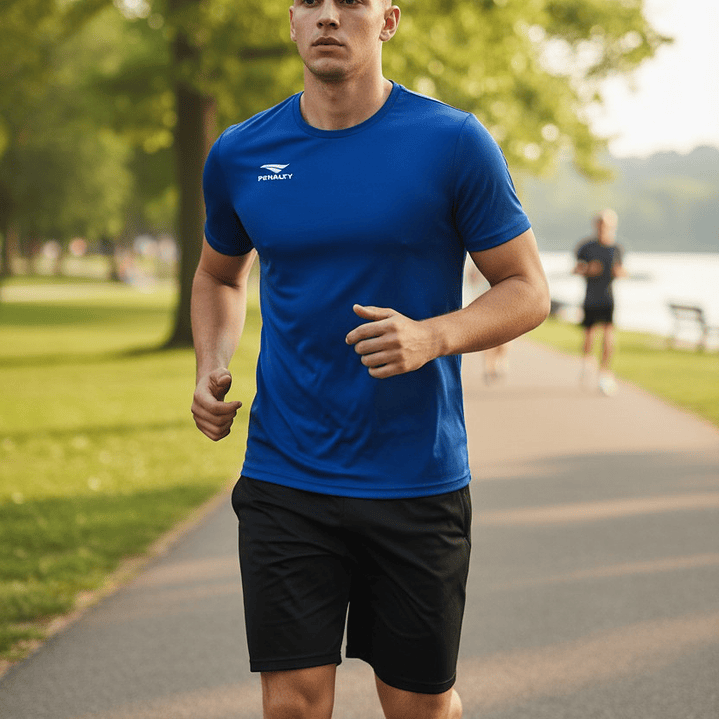 Polera Penalty Matis X Azul Rey 3