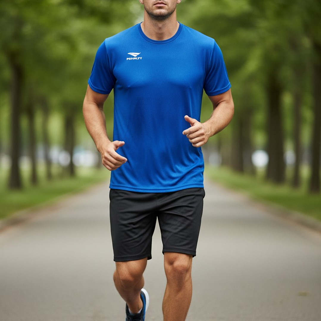 Polera Penalty Matis X Azul Rey 4