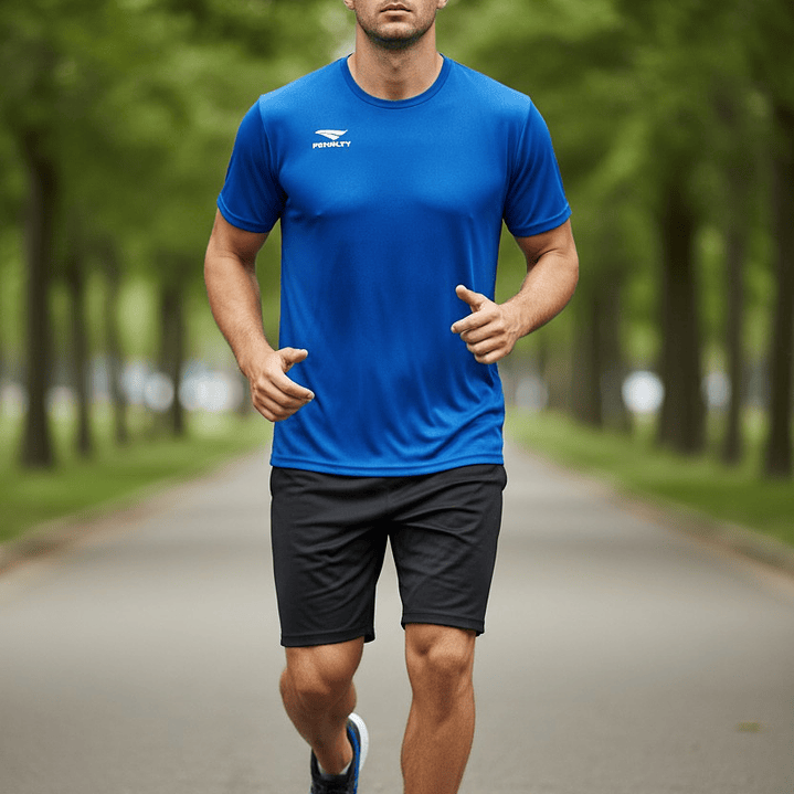 Polera Penalty Matis X Azul Rey 4