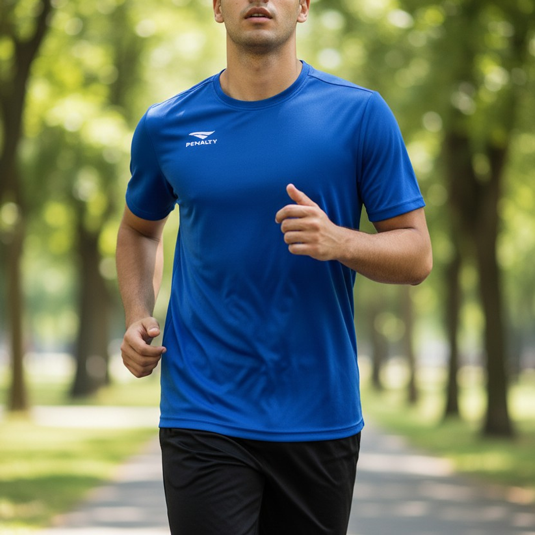 Polera Penalty Matis X Azul Rey 5
