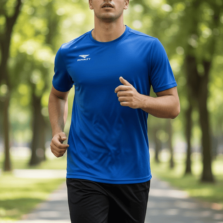 Polera Penalty Matis X Azul Rey 5