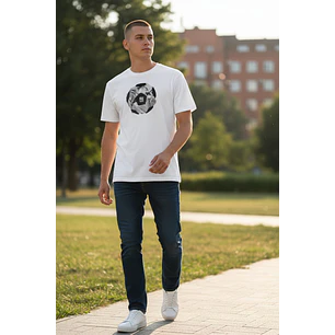 Polera Penalty Pelota Blanco