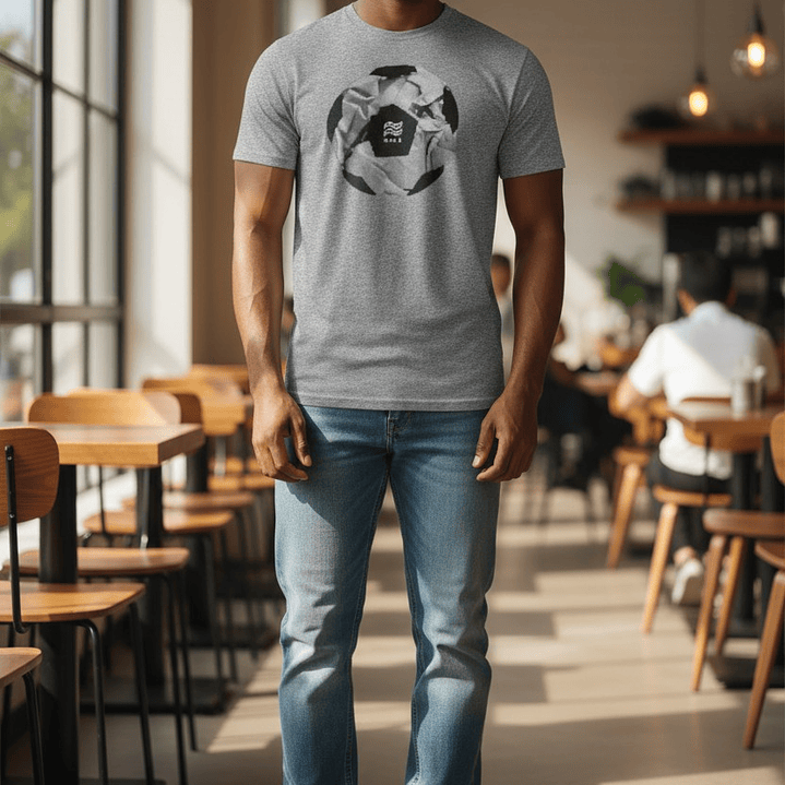 Polera Penalty Pelota Gris 2