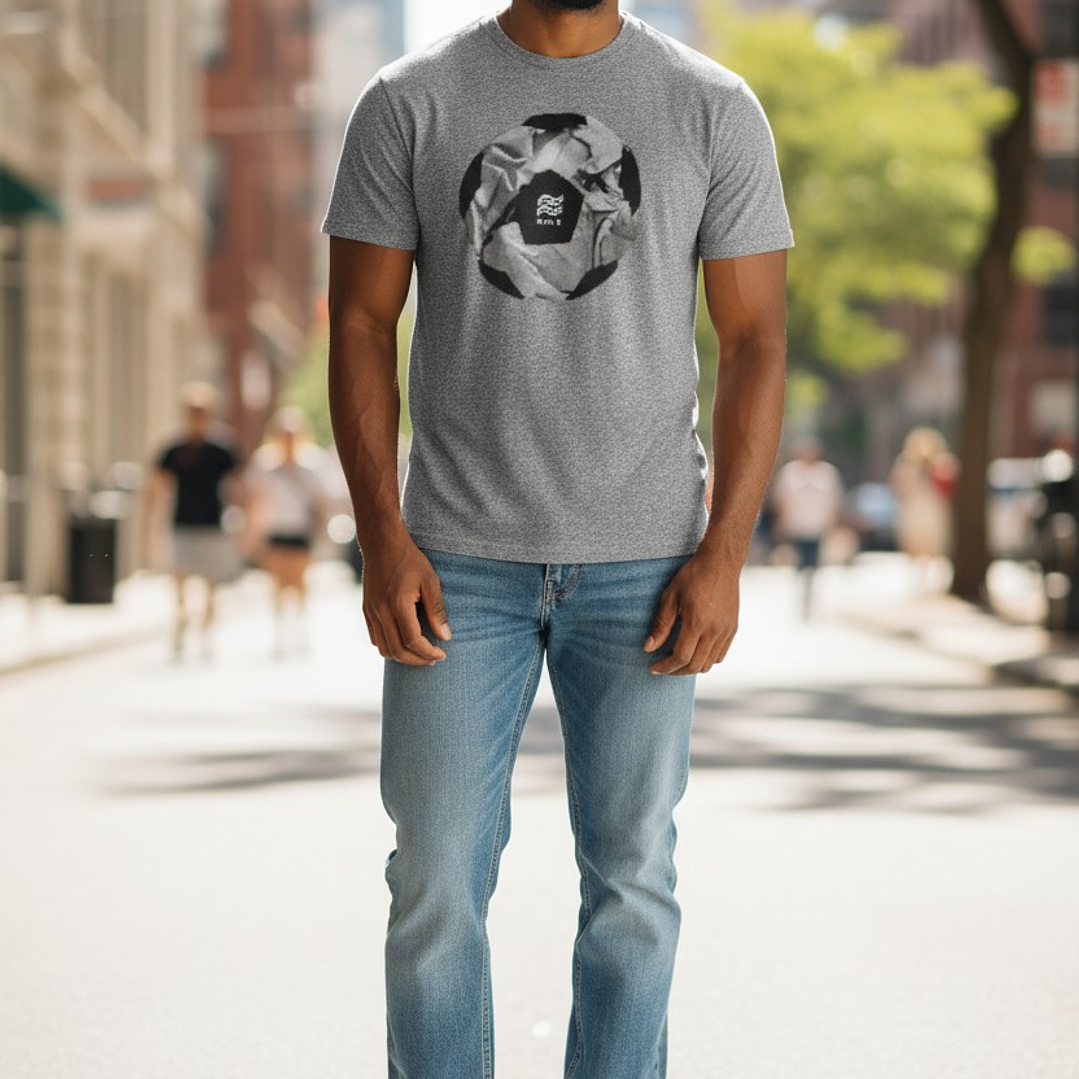 Polera Penalty Pelota Gris 4