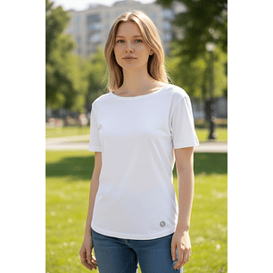 Polera Penalty Raiz Mujer Blanco