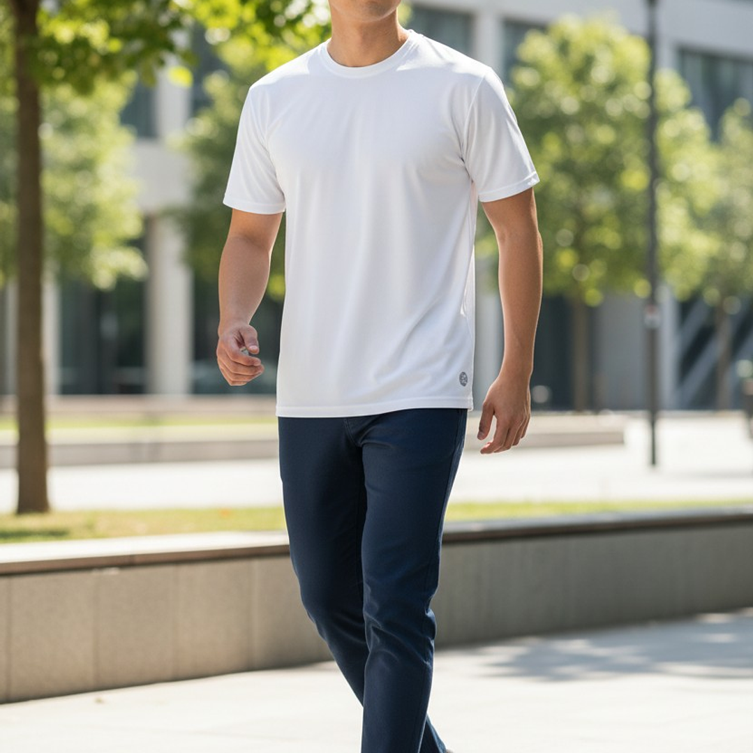 Polera Penalty Raiz Juvenil Blanco 2