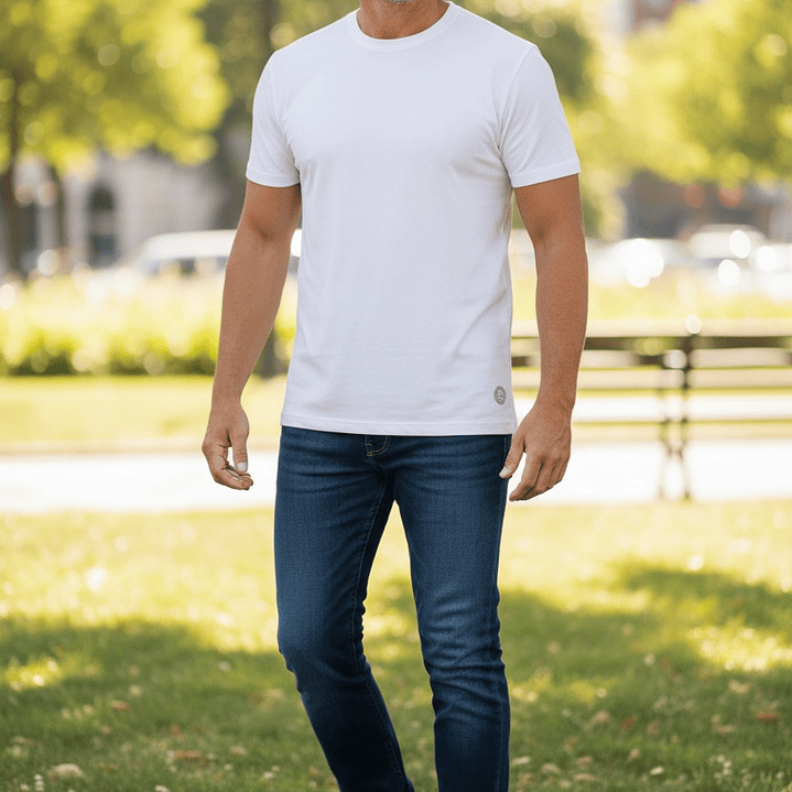 Polera Penalty Raiz Juvenil Blanco 3