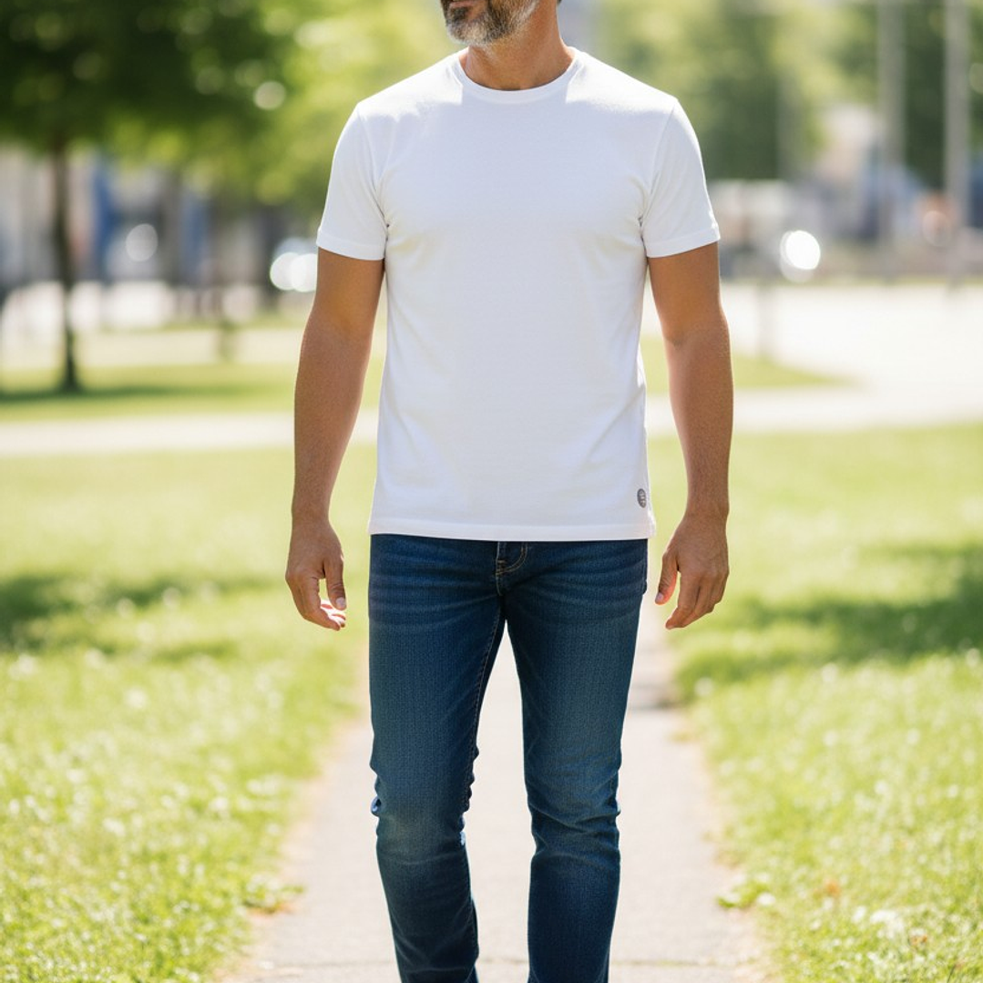 Polera Penalty Raiz Juvenil Blanco 4