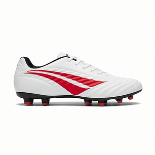 Zapato de Futbol Penalty Brasil 70 Neo Blanco/Rojo
