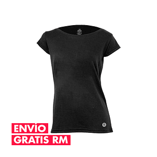 Polera Penalty Raiz Mujer Negro