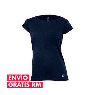 Polera Penalty Raiz Mujer Azul Oscuro