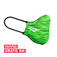 Mascarilla Deportiva Penalty Block Traino Verde - Miniatura 1