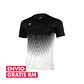 Polera Penalty Prisma Negro Blanco - Miniatura 1