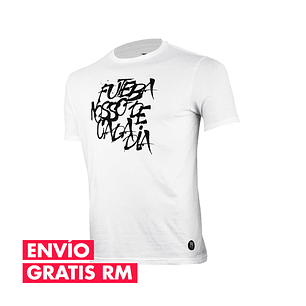 Polera Penalty Futbol Diario Blanco