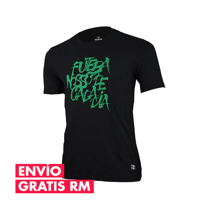 Polera Penalty Futbol Diario Negro 1