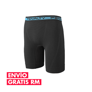 Bermuda Penalty Seamless VII Negro/Azul
