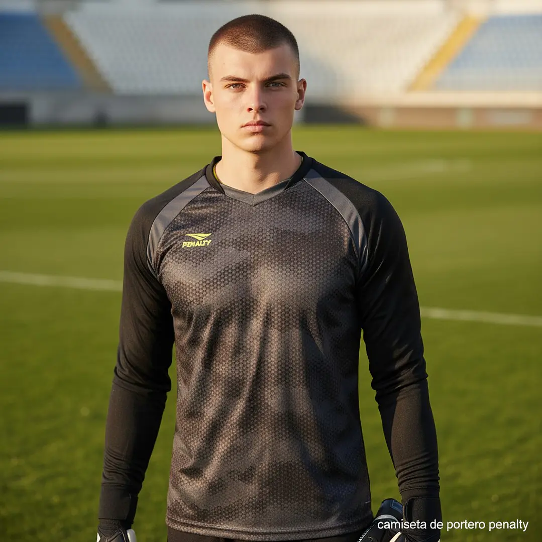 Camiseta de Portero Penalty Delta ML 126 Negro 3